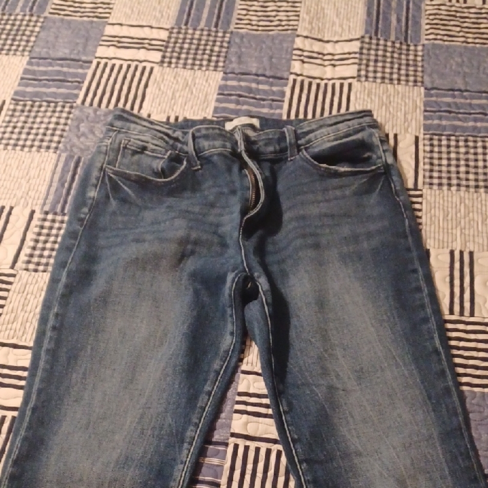 Bailey Made Dark Blue Denim Flare Jeans